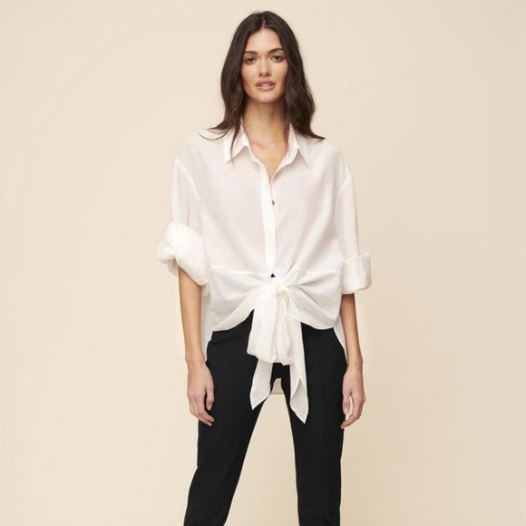 Sheike Tops - Sheike - Bravo Shirt - White